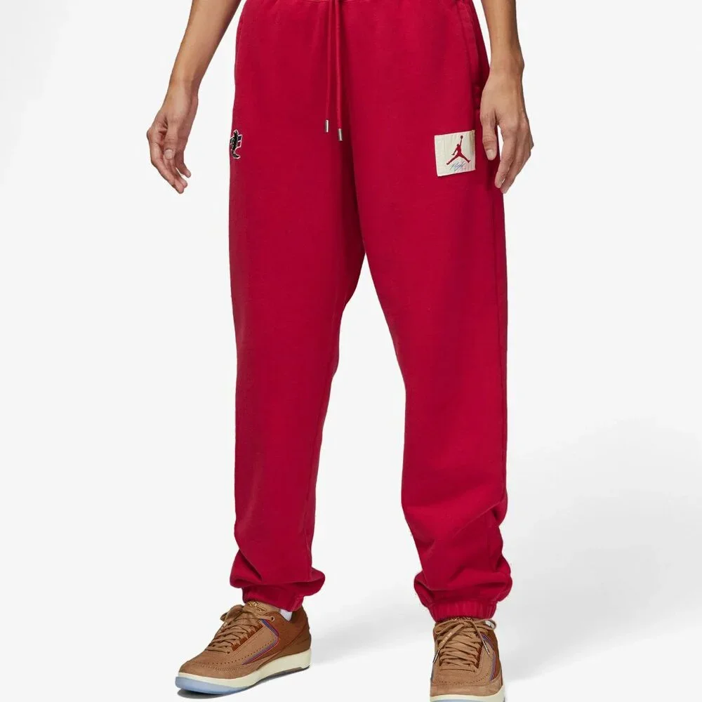 Air Jordan x Two18 Flight Sweatpants Fleece Sweatpants Women's S DV6968-687 NEW - Picture 3 of 3